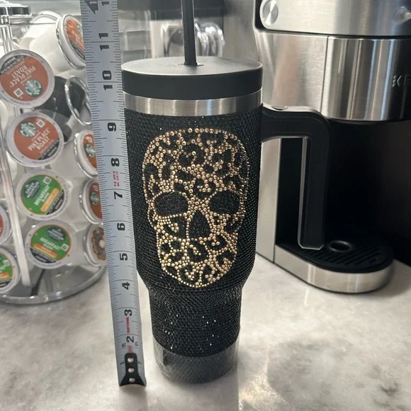 HydraPeak Limited Edition New York Design 40oz Unique Skull Face Tumbler - NIB
